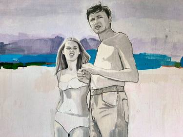 Print of Beach Paintings by Agnieszka Borkowska