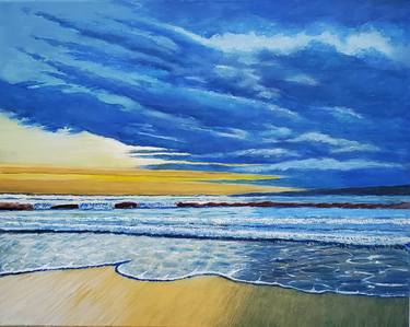 Original Beach Paintings by Robert Morrow