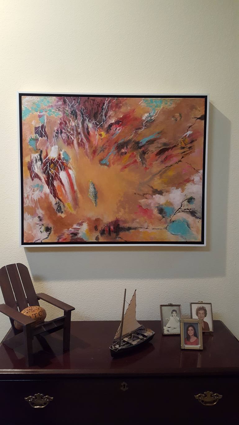 Original Abstract Painting by Robert Morrow