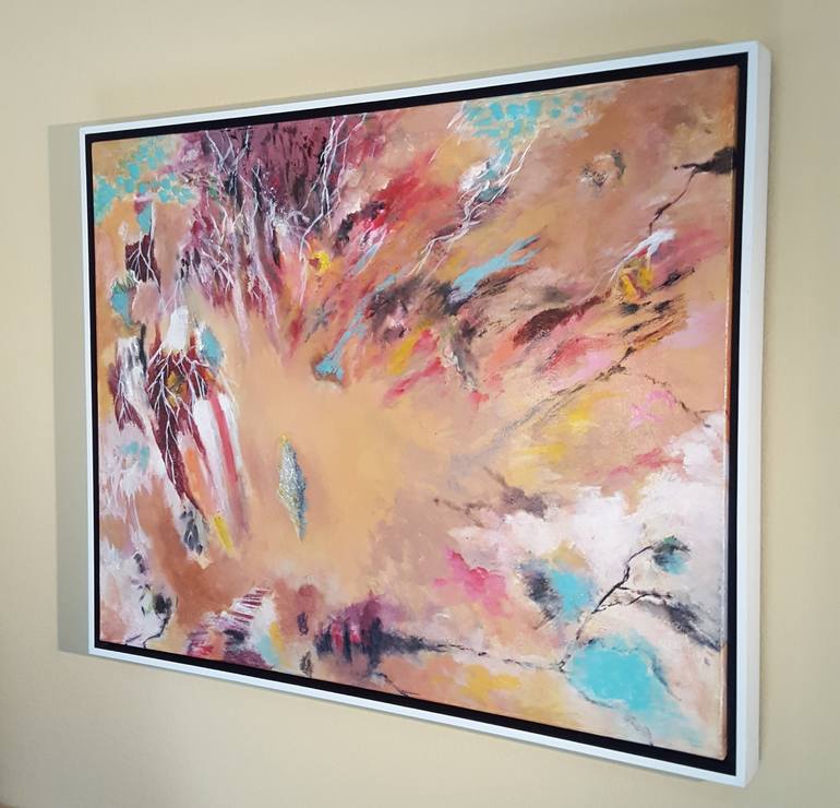 Original Abstract Painting by Robert Morrow