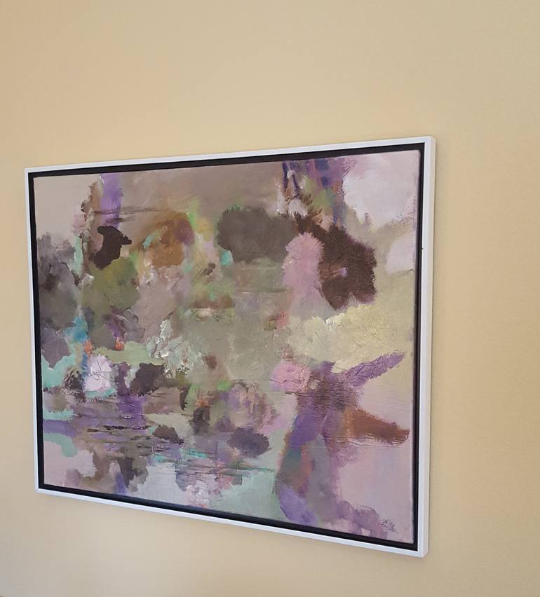 Original Abstract Expressionism Abstract Painting by Robert Morrow