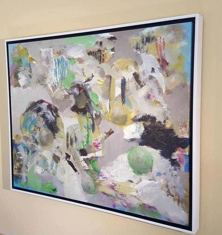 Original Abstract Painting by Robert Morrow