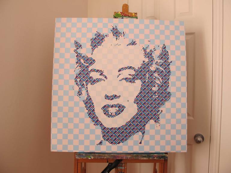 Original Pop Art Pop Culture/Celebrity Painting by Richard Jolicoeur