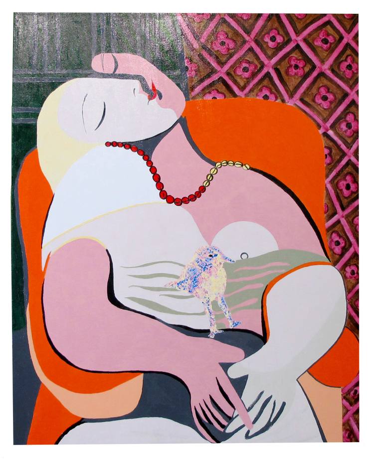 Original Pop Art Humor Paintings by Richard Jolicoeur