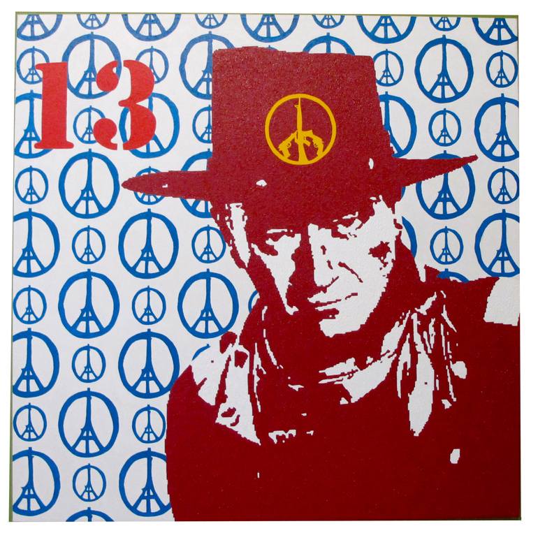 Original Pop Art Pop Culture/Celebrity Paintings by Richard Jolicoeur