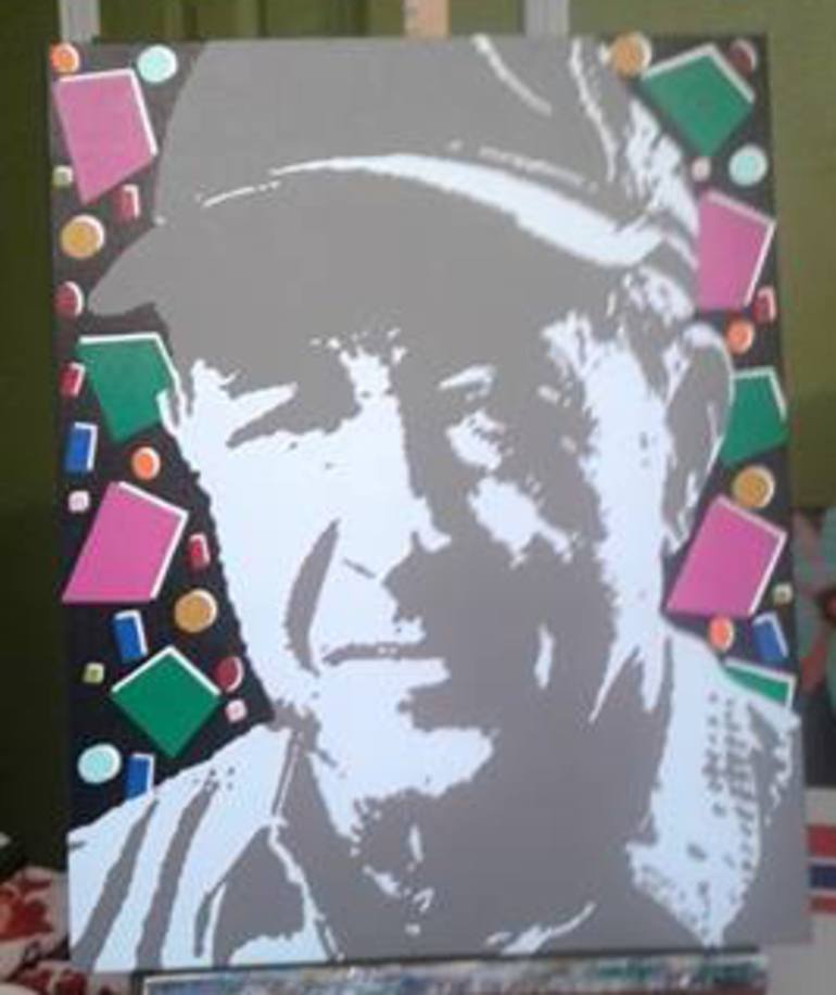 Original Pop Art Music Paintings by Richard Jolicoeur