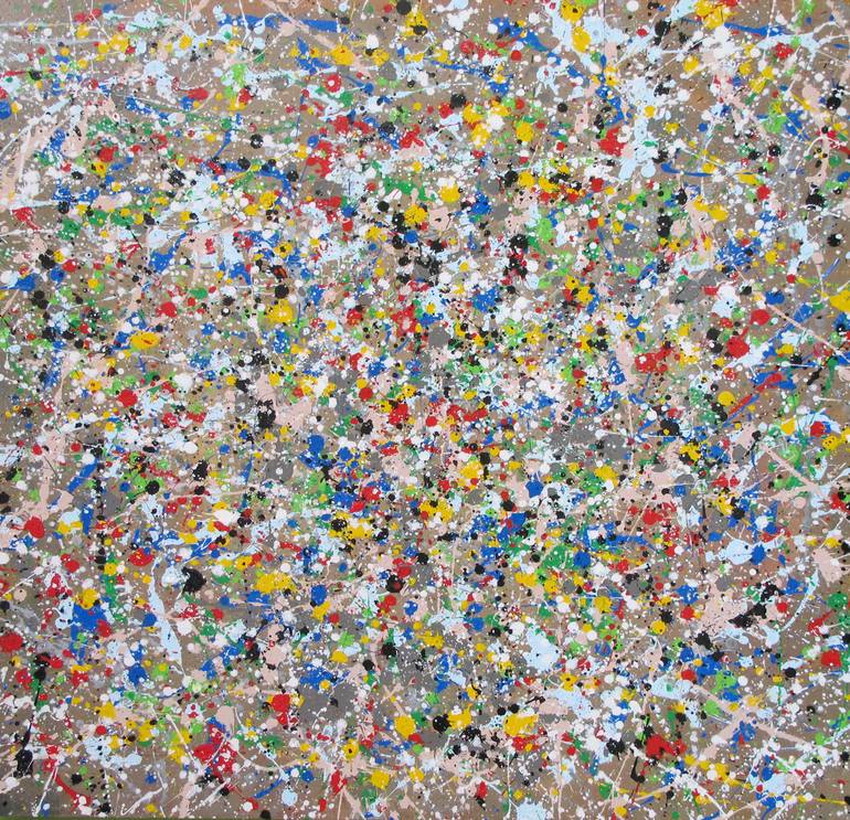 Print of Abstract Expressionism Abstract Paintings by Richard Jolicoeur