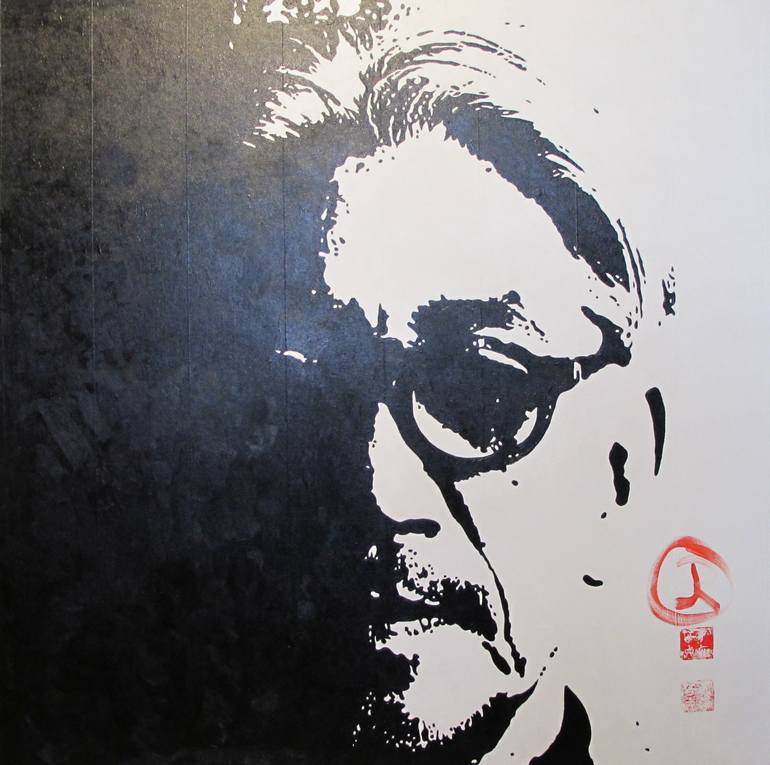 Print of Pop Art Celebrity Paintings by Richard Jolicoeur
