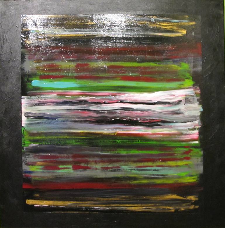 Print of Abstract Expressionism Abstract Paintings by Richard Jolicoeur
