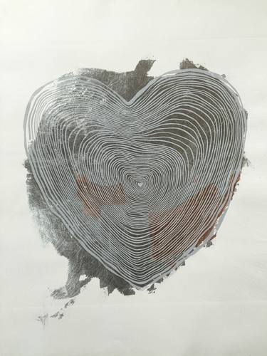 Original Fine Art Women Printmaking by Isabelle Hémard