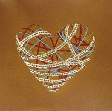 Print of Love Printmaking by Isabelle Hémard