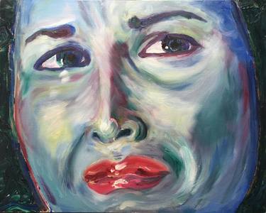 Original Expressionism Women Paintings by Chuck Benson