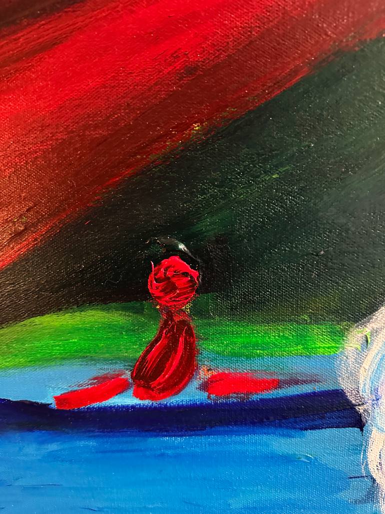 Original Realism Landscape Painting by Nathalie Gribinski