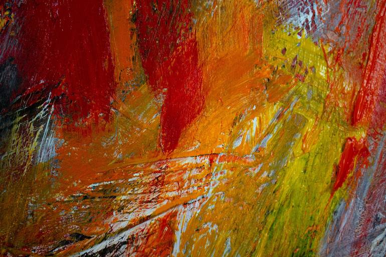 Original Abstract Painting by Nathalie Gribinski