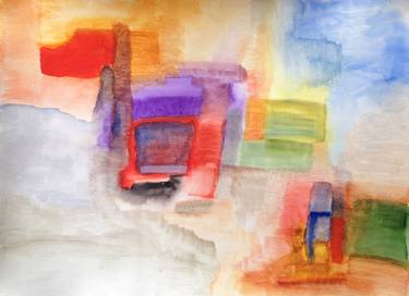 Original Abstract Paintings by Nathalie Gribinski