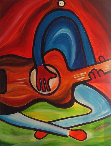 Print of Music Paintings by Nathalie Gribinski