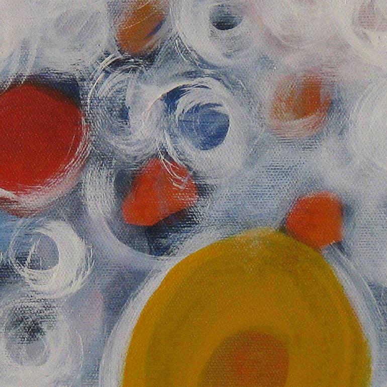 Original Abstract Expressionism Abstract Painting by Nathalie Gribinski