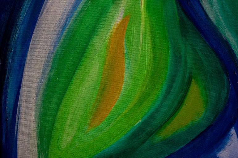 Original Abstract Expressionism Abstract Painting by Nathalie Gribinski