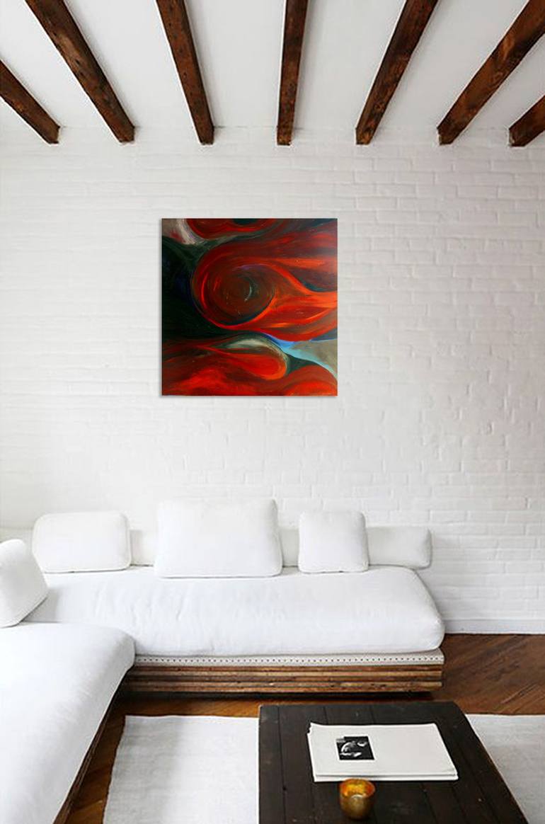 Original Abstract Painting by Nathalie Gribinski