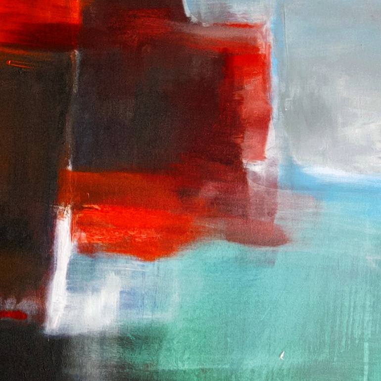 Original Abstract Expressionism Abstract Painting by Nathalie Gribinski