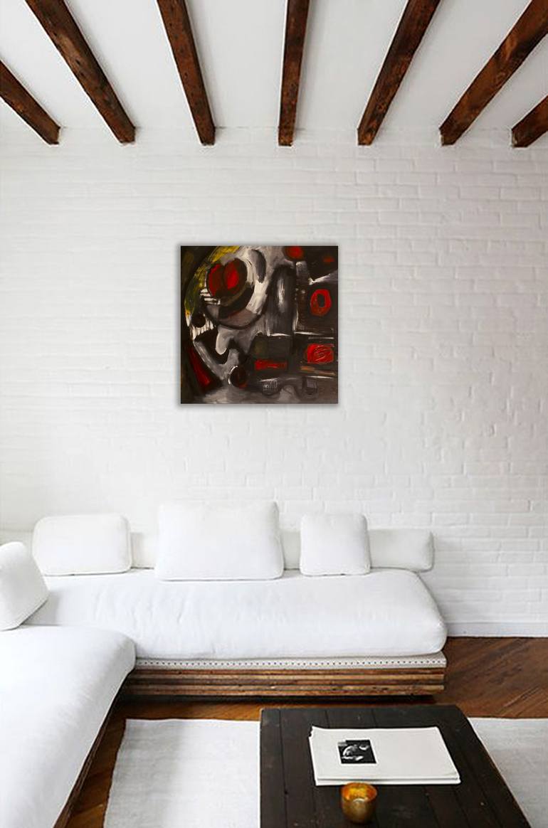 Original Abstract Painting by Nathalie Gribinski