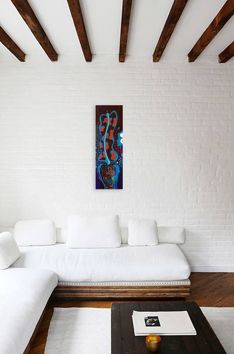 Original Abstract Painting by Nathalie Gribinski