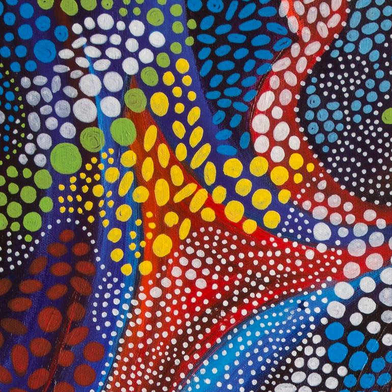 Original Other Abstract Painting by Nathalie Gribinski