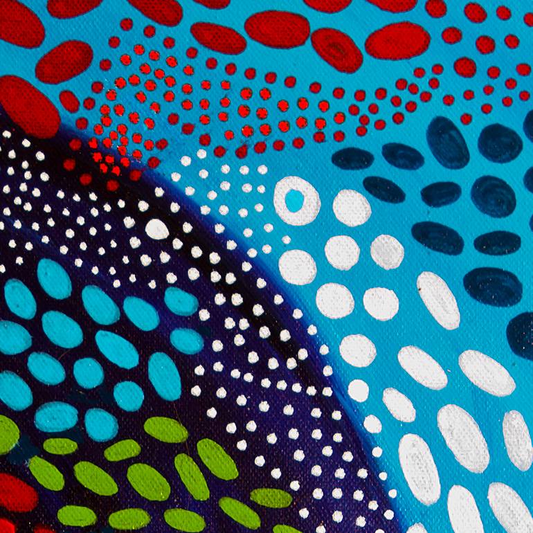 Original Other Abstract Painting by Nathalie Gribinski