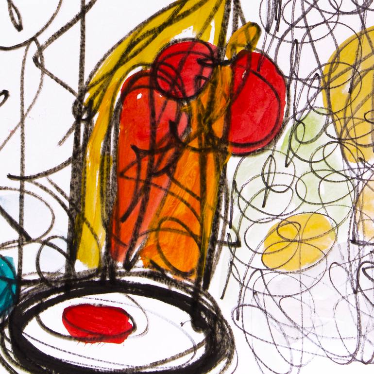 Original Other Abstract Painting by Nathalie Gribinski