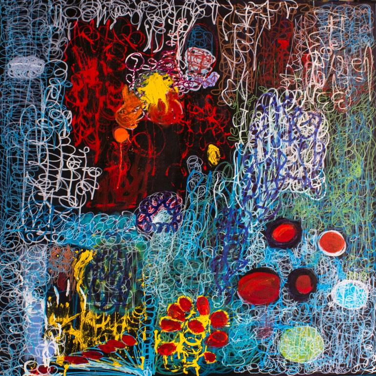 Original  Painting by nathalie gribinski