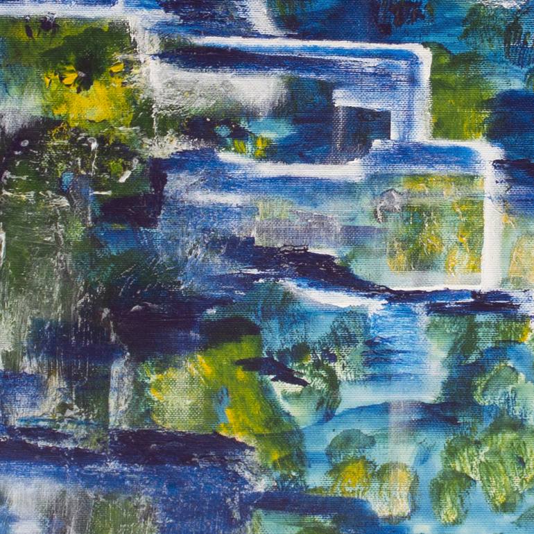 Original Abstract Painting by Nathalie Gribinski