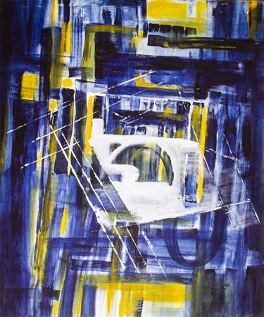 Original Abstract Paintings by Nathalie Gribinski