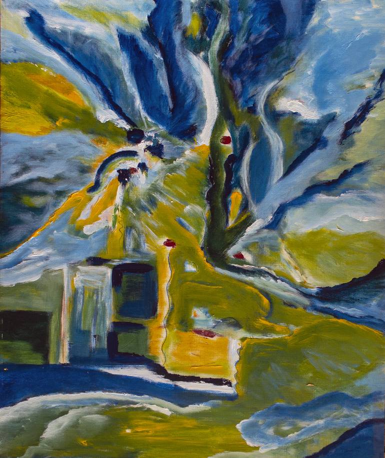Original  Painting by nathalie gribinski
