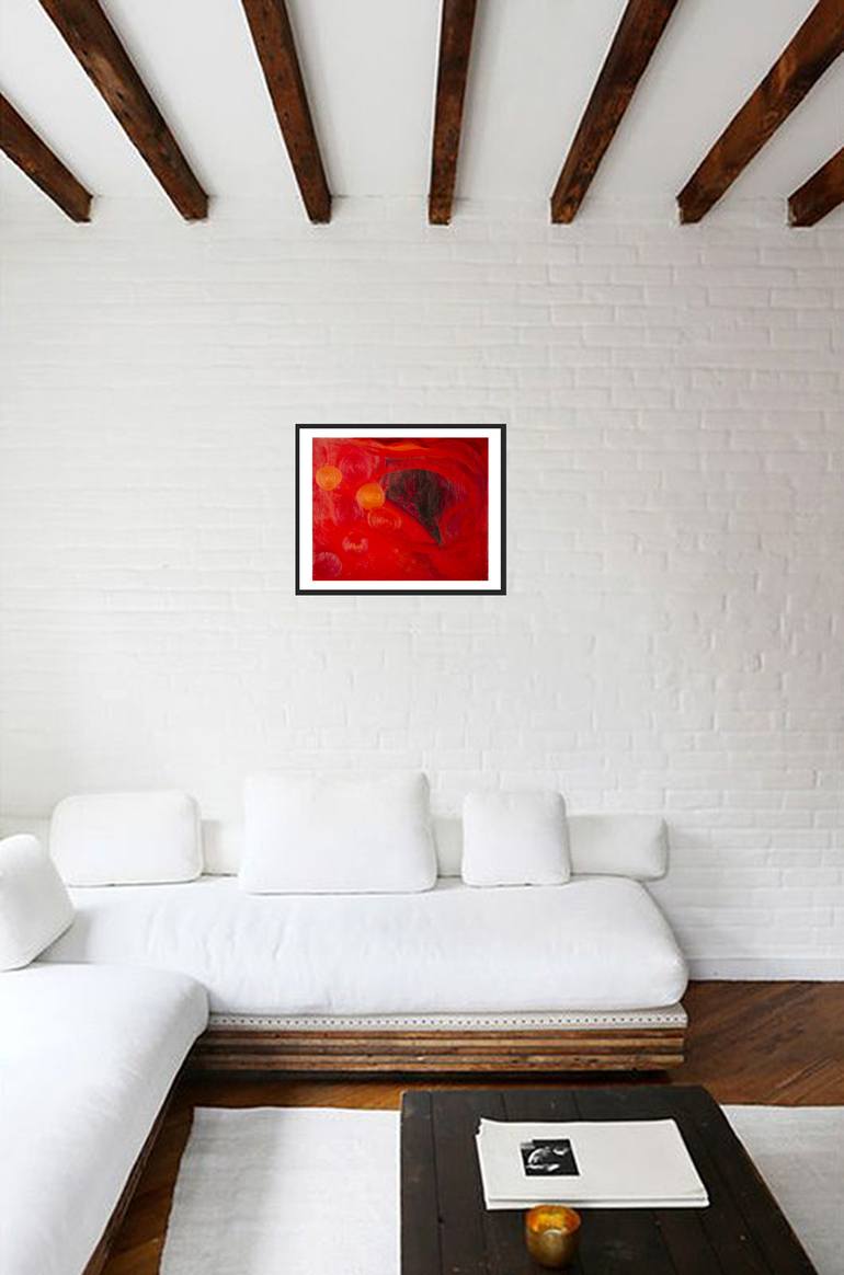 Original Abstract Painting by Nathalie Gribinski