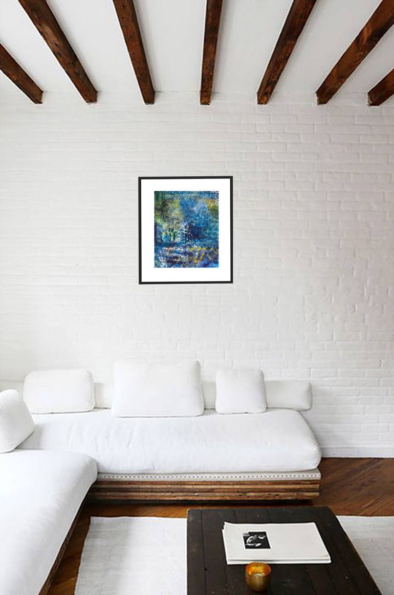 Original Abstract Painting by Nathalie Gribinski