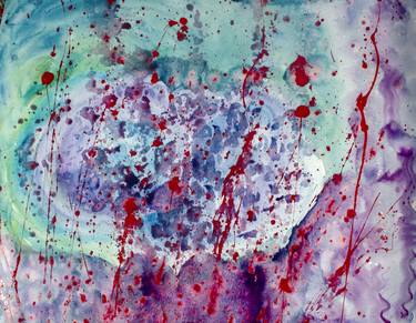 Original Abstract Paintings by Nathalie Gribinski