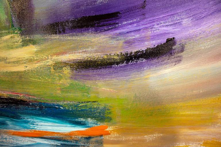 Original Abstract Painting by Nathalie Gribinski