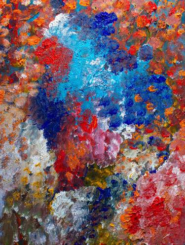 Original Abstract Paintings by Nathalie Gribinski