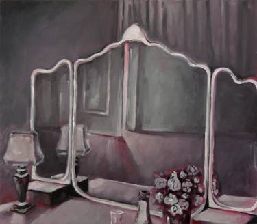 Print of Figurative Interiors Paintings by M Isabel Gonzalez Carretero