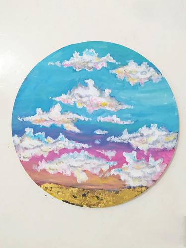 Original Figurative Landscape Mixed Media by Juliana Facre