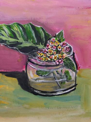 Original Figurative Botanic Painting by Juliana Facre