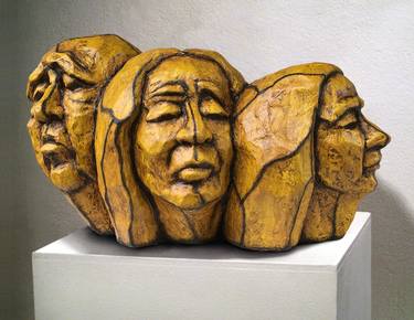 Original People Sculpture by Michelle Post