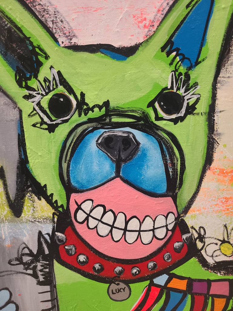 Original Contemporary Animal Painting by Rocky Asbury