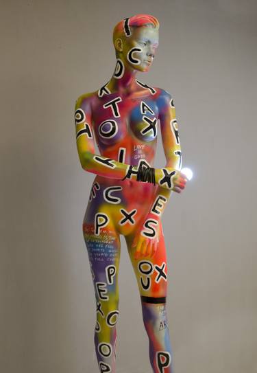 Original Modern Body Sculpture by Petre Ilie Cosmin
