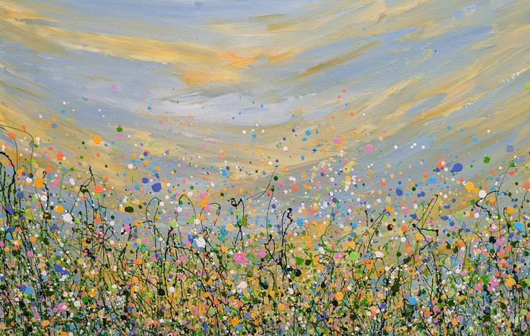 Original Abstract Landscape Painting by Lucy Moore