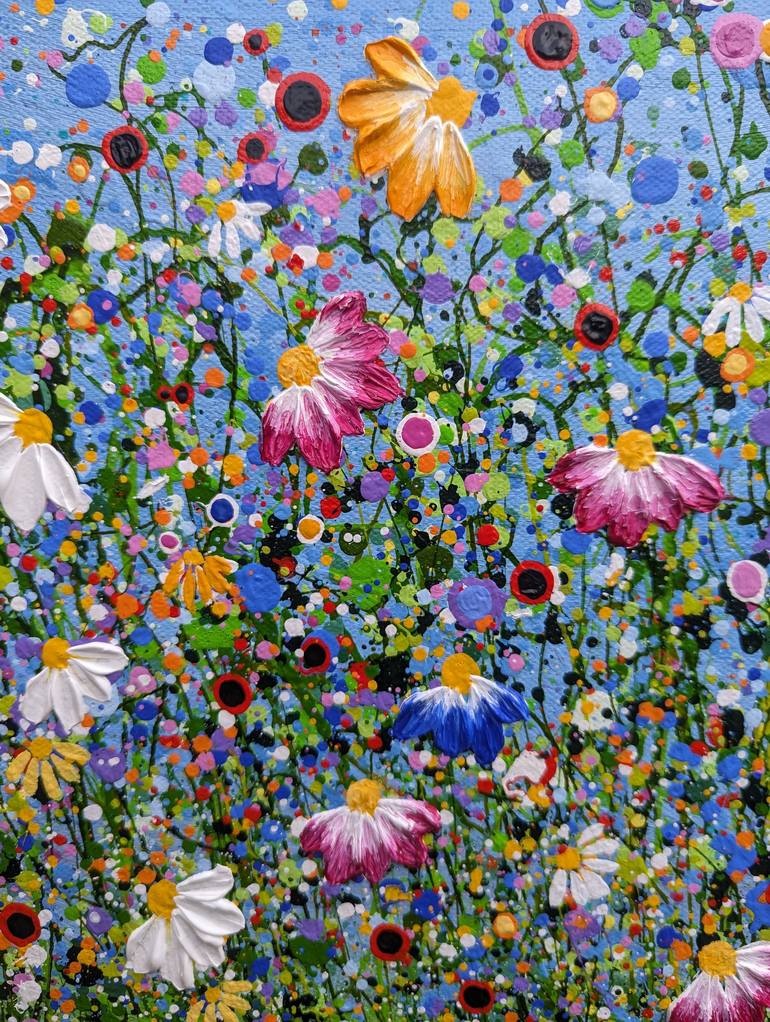 Original Floral Painting by Lucy Moore