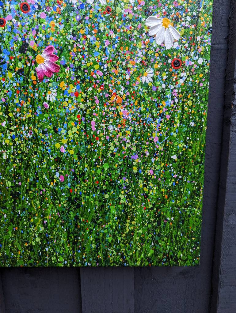 Original Contemporary Floral Painting by Lucy Moore