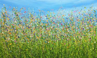 Original Abstract Landscape Paintings by Lucy Moore