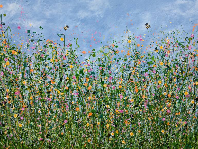Original Abstract Landscape Painting by Lucy Moore
