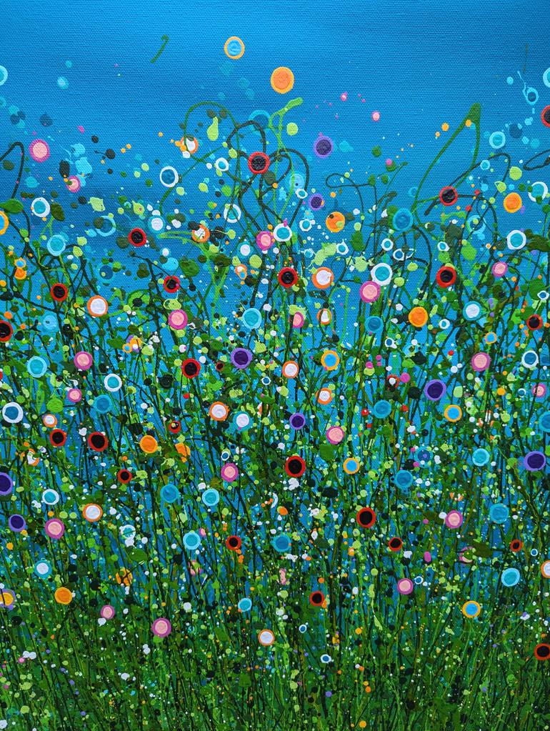 Original Abstract Landscape Painting by Lucy Moore